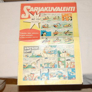 Sarjakuvalehti 12 - 1958